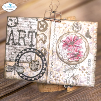 Elizabeth Craft Designs, Journal Elements Plusses and More Stamp Set