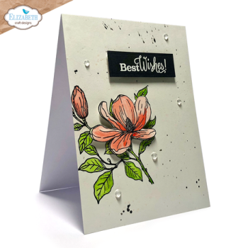 Elizabeth Craft Designs, Spring Blossom Stamps Floral Branches & Sentiments