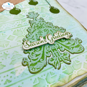 Elizabeth Craft Designs, December Romance Stamp & Die December Romance