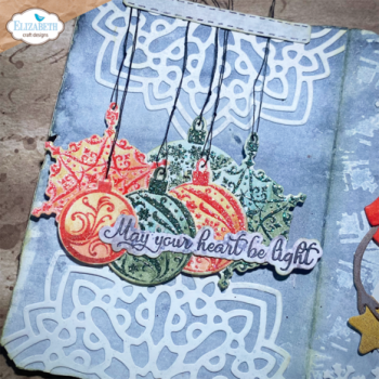 Elizabeth Craft Designs, December Romance Stamp & Die December Romance