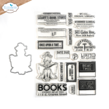 Elizabeth Craft Designs, La Dolce Vita Stamp & Dies The Bookstore