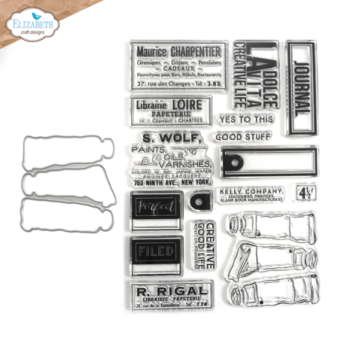 Elizabeth Craft Designs, La Dolce Vita Stamp & Dies The Craftstore