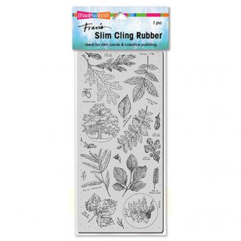 Stampendous, Leafy Trees Slim Cling Rubber Stamps