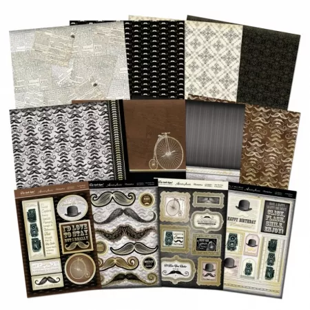 Hunkydory Fan-tash-tique Deluxe Card Collection Men