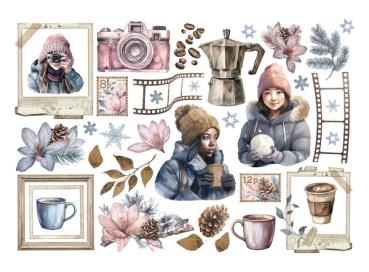 Stamperia, Create Happiness Dewdrops Ephemera