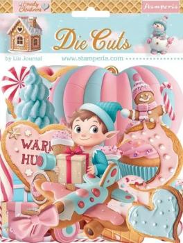 Stamperia, Candy Christmas Die Cuts