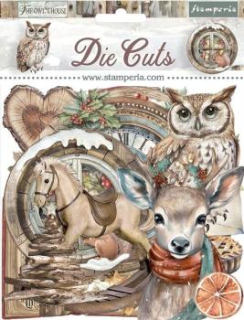 Stamperia, The Owl's House Die Cuts