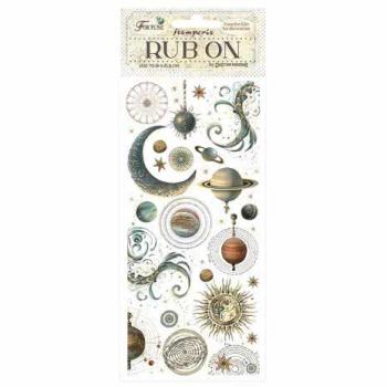 Stamperia, Fortune Rub-On Planets and Moon