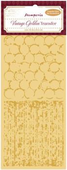 Stamperia, Vintage Golden Transfer Backgrounds