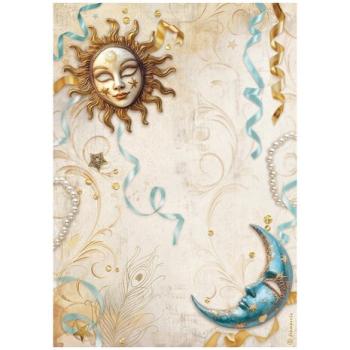 Stamperia, Masquerade A4 Rice Paper Selection