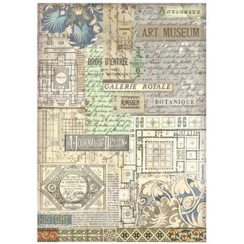 Stamperia, Art of Travelling A4 Rice Paper Selection
