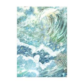 Stamperia, Songs of the Sea A6 Rice Paper Backgrounds
