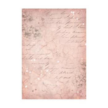 Stamperia, Romance Forever A6 Rice Paper Backgrounds