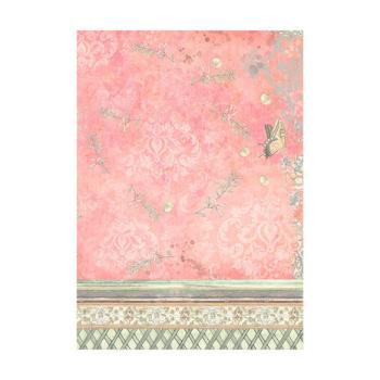 Stamperia, Orchids and Cats A6 Rice Paper Backgrounds
