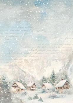 Stamperia, The Owl's House A6 Rice Paper Backgrounds
