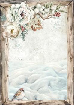 Stamperia, The Owl's House A6 Rice Paper Backgrounds