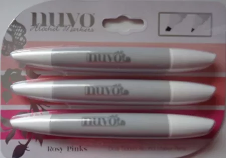 Nuvo Alkohol Markers, Rosy Pinks,Tonic Studio