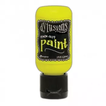 Dylusions Flip cup paint 29ml Lemon drop
