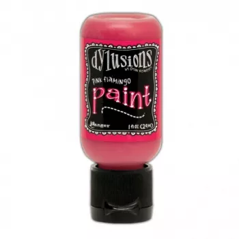 Dylusions Flip cup paint 29ml Pink flamingo