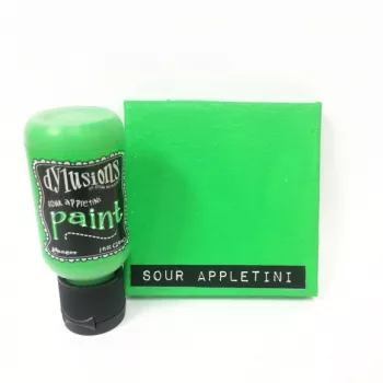 Dylusions Flip cup paint 29ml Sour appletini