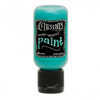 Dylusions Flip cup paint 29ml Vibrant turquoise