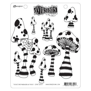 Ranger • Dylusions Cling Mount Stamp There's Not Mushroom In Here!
