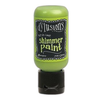 Ranger • Dylusions shimmer paint Fresh lime