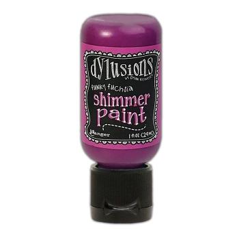 Ranger • Dylusions shimmer paint Funky fuchsia