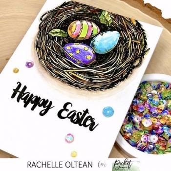 Picket Fence, Eggs-tra Special Easter 4x8 Inch Clear Stamps