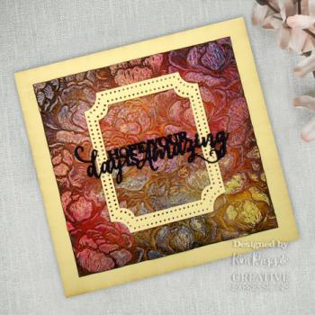 Creative Expressions • Sue Wilson 3D Embossing Folder Peony Blooms
