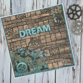 Creative Expressions, 3D Embossing Folder 8x8 Inch Brick Wall