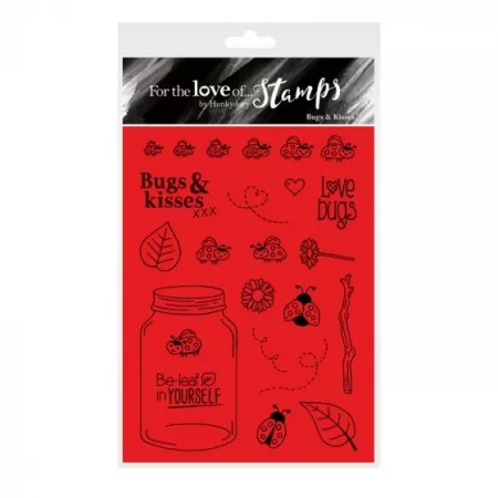 For the Love of Stamps - Bugs & Kisses, Hunkydory