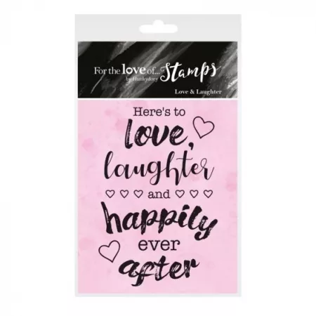 For the Love of Stamps - Love & Laughter, Hunkydory