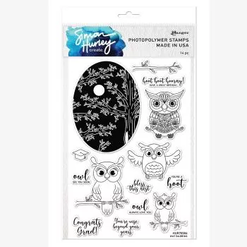 Ranger • Simon Hurley Create. Photopolymer Stempel Owl Buddies