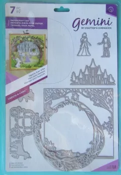 Gemini Create-a-Card Metal Die - Happily Ever After, Crafters Companion