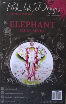 Pink Ink Designs, Elephant, Fauna Serie