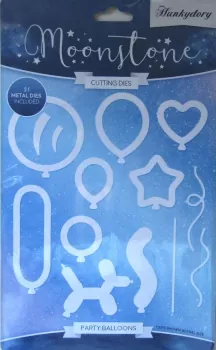 Moonstone Die Set - Party Balloons, Hunkydory