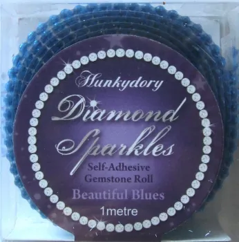 Diamond Sparkles Gemstone Rolls - Beautiful Blues, Hunkydory