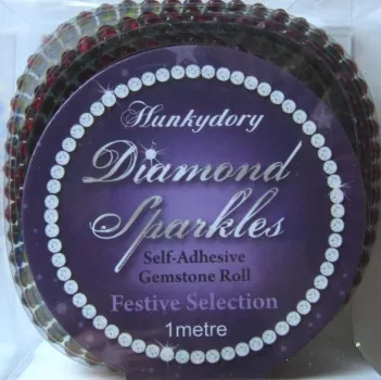 Diamond Sparkles Gemstone Rolls - Festive Selection, Hunkydory