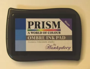 Prism Ombré Ink Pad - Blues, Hunkydory