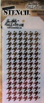 Tim Holtz, Layering Stencil Houndstooth