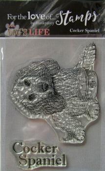 Hunkydory, For the Love of Stamps Cocker Spaniel