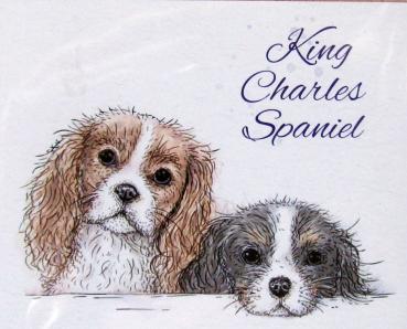 Hunkydory, For the Love of Stamps King Charles Spaniel