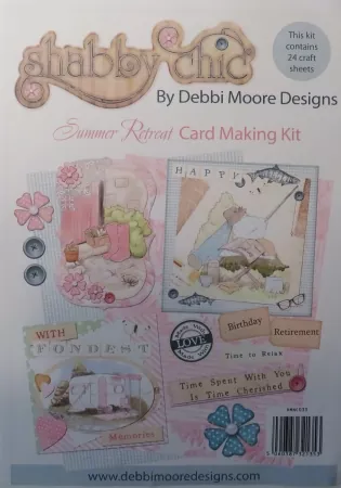 Shabby Chic, Summer Retreat Card making Kit, Debbi Moore