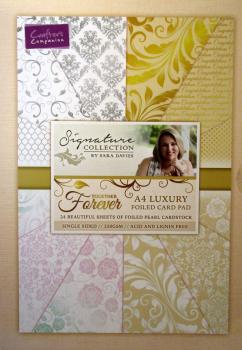 Crafters Companion, Sara Signature Collection, Together Forever Foiled Card
