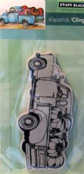 Penny Black, Cling Stamp Pumpkin Truck