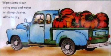 Penny Black, Cling Stamp Pumpkin Truck