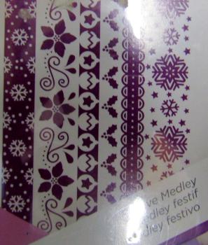 Crafters Companion, Embossing Folder Festive Medley