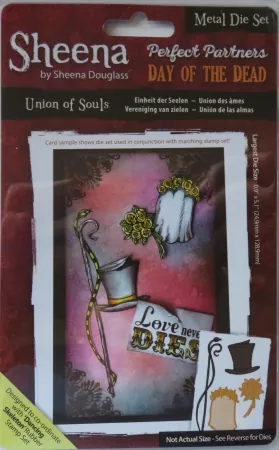 Stanzschablone Day of the dead, Union of Souls, by Sheena Douglass, Crafters Companion