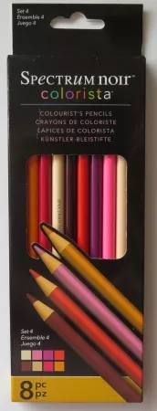 Spectrum Noir Colorista, Künstler Bleistifte, Set 4, Crafters Companion